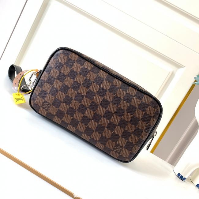 lv【原厂】N41663啡格皮料是正品法国A级品质、手工 油边细节非常精致 尺寸:25x15.5x6.5