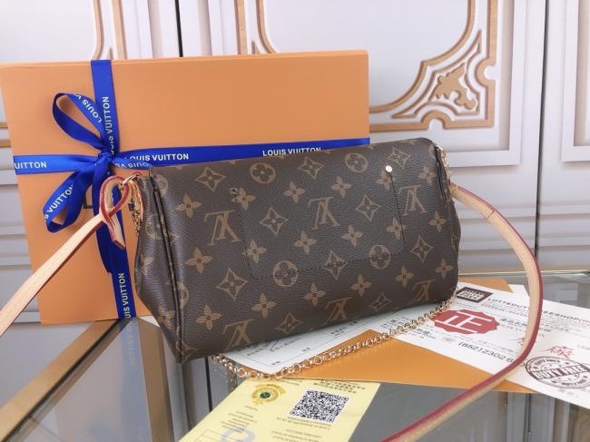 lv  大号原版变色黄皮 FAVORITE 中号手袋