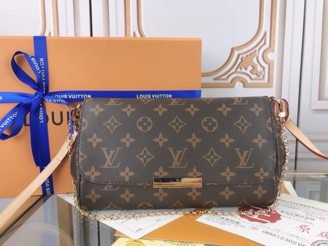 lv  大号原版变色黄皮 FAVORITE 中号手袋