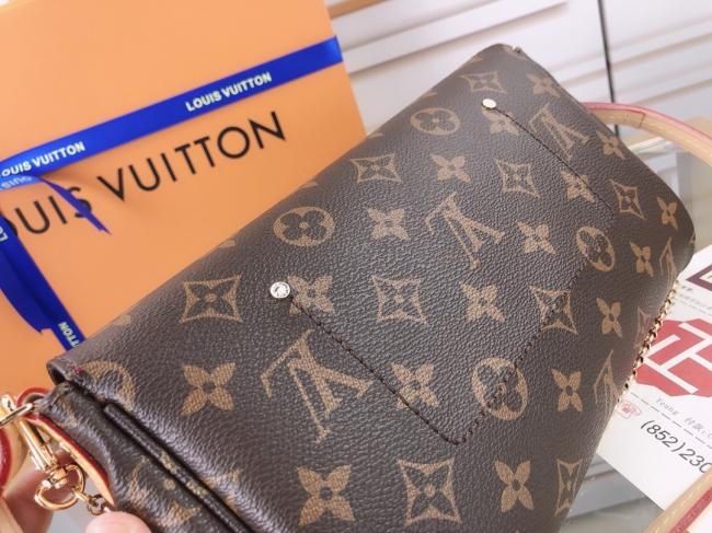 lv  大号原版变色黄皮 FAVORITE 中号手袋