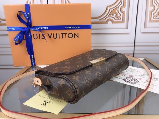 lv  大号原版变色黄皮 FAVORITE 中号手袋