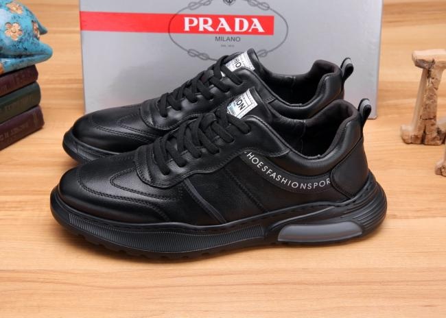 lv高质量 PRADA   男士修脚休闲皮鞋