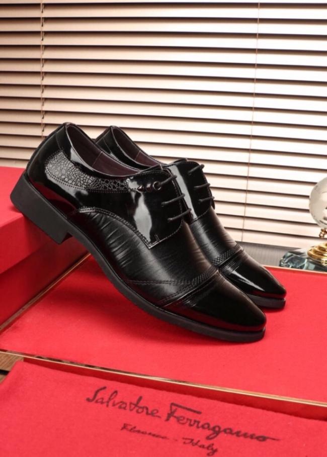 lv250【菲拉格慕】高端商务正装皮鞋
