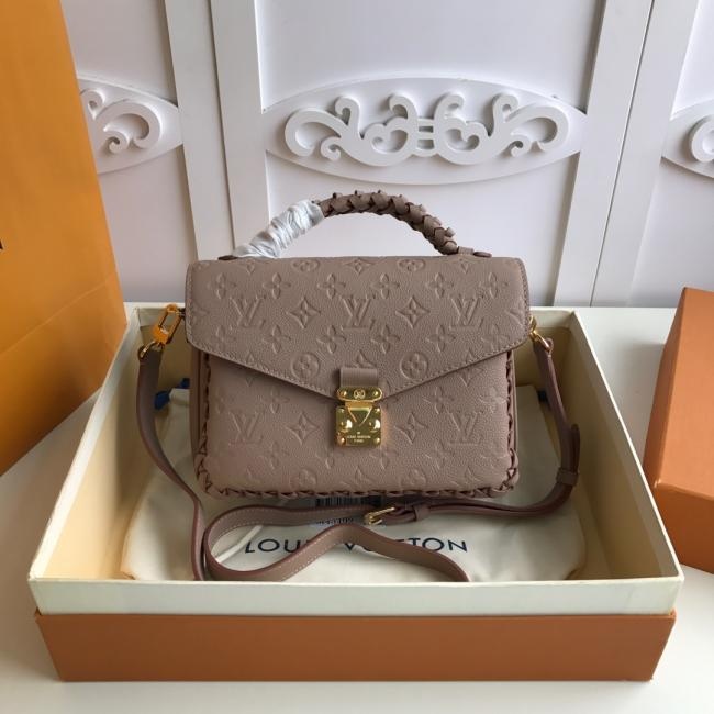 lv M43942杏色Pochette Métis 手袋