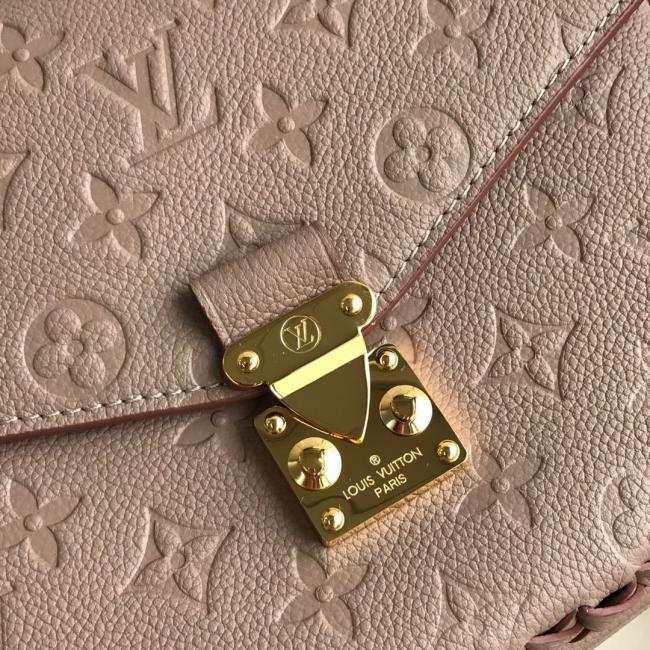 lv M43942杏色Pochette Métis 手袋