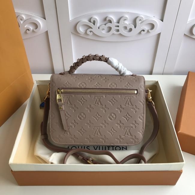 lv M43942杏色Pochette Métis 手袋