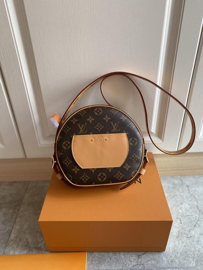 LV Boite Chapeau Souple Monogram手袋，时尚轻松肩背斜挎