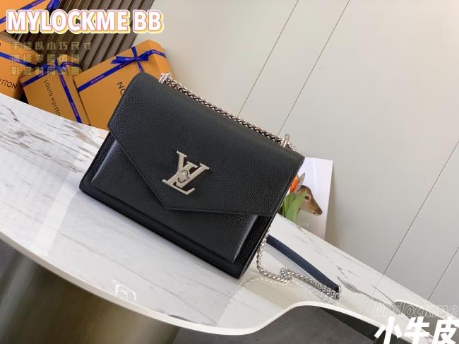 LV Mylockme BB M51418原厂料黑色手袋