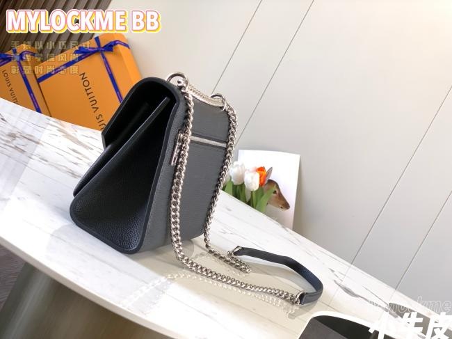 LV Mylockme BB M51418原厂料黑色手袋