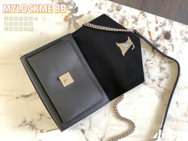 LV Mylockme BB M51418原厂料黑色手袋