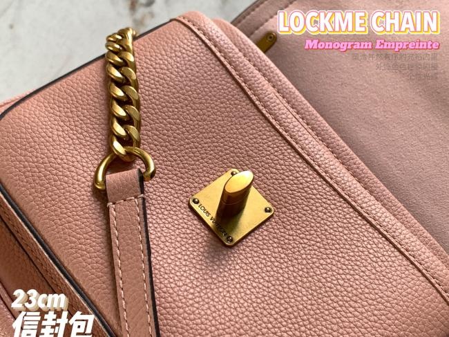 LV M57071 Monogram Empreinte 木兰粉信使包，原厂料，出厂0