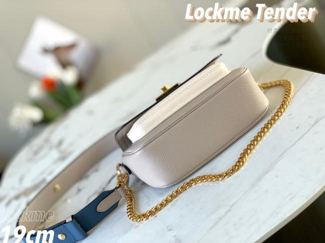 LV Lockme Tender M58554 粒面小牛皮手袋