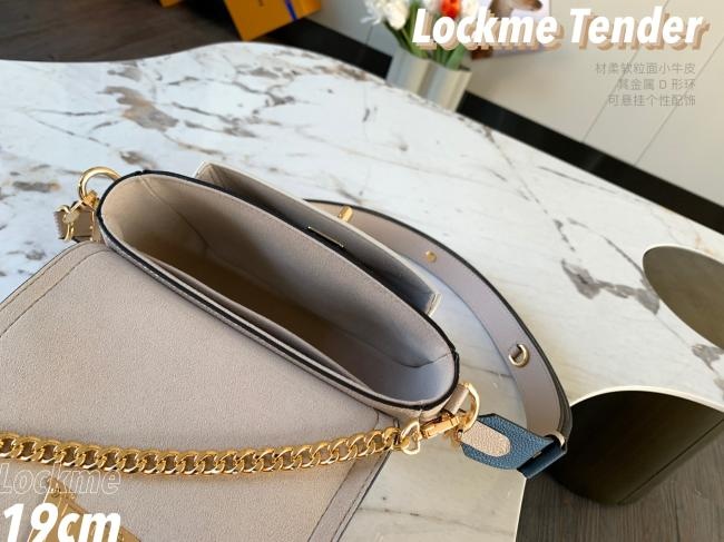 LV Lockme Tender M58554 粒面小牛皮手袋