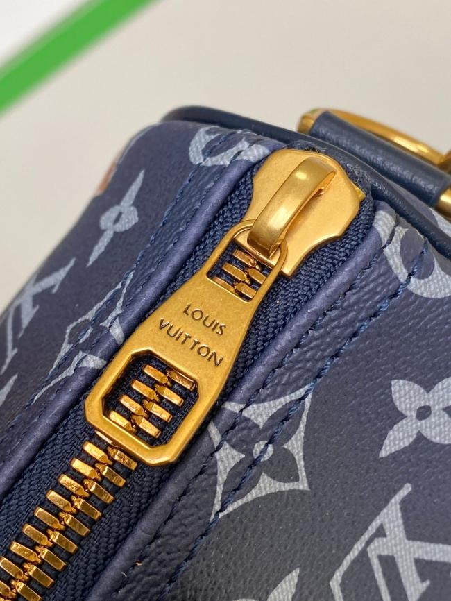 LV Keepall XS 手袋黑银拼色 南瓜丝印20枕头迷你枕头