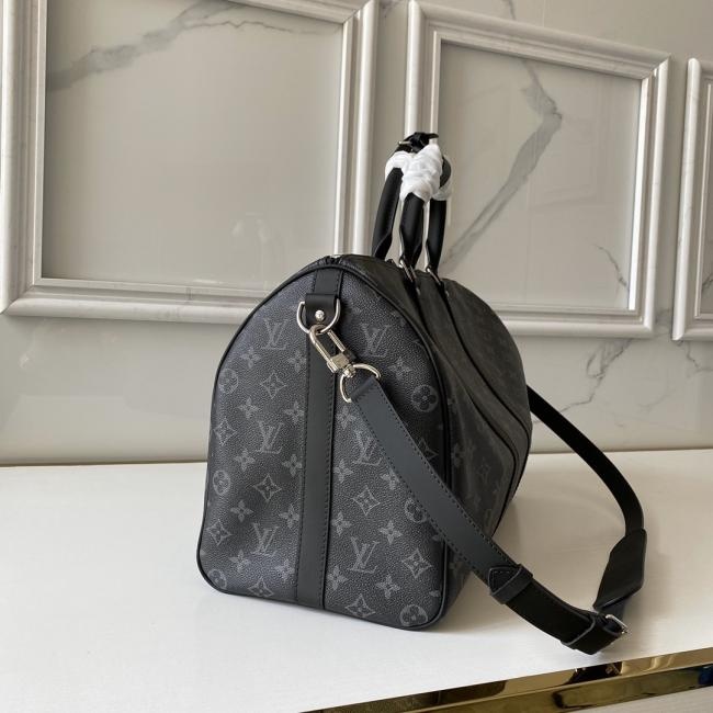 LV M40569 Keepall 45 Monogram Eclipse 45CM 旅行袋复刻版