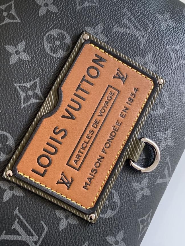 LV Apollo双肩包 Monogram Eclipse系列 男士背包