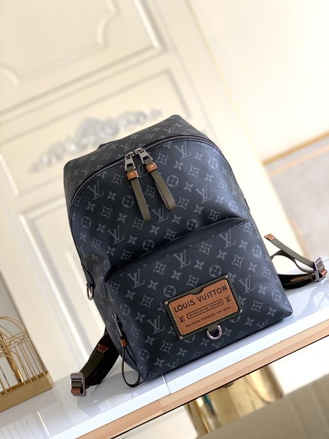 LV Apollo双肩包 Monogram Eclipse系列 男士背包