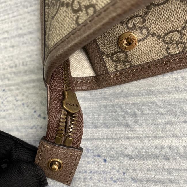 GUCCI GG Supreme 598234皮啡PVC 全套包装