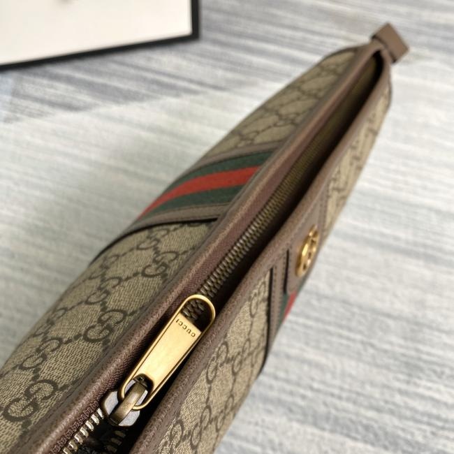 GUCCI GG Supreme 598234皮啡PVC 全套包装