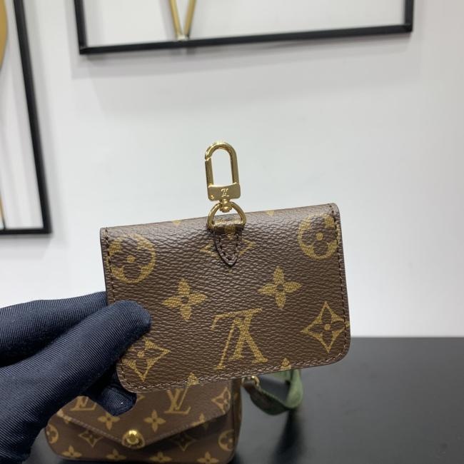 LV M80091 Félicie Strap & Go 手袋，经典 Monogram 帆布款式