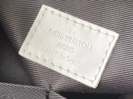 LV M46113 绿色 Monogram 经典帆布黄皮革手提包