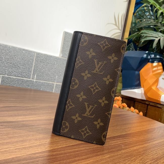 LV M69老花本款Brazza钱夹·Monogram Macassar系列款式