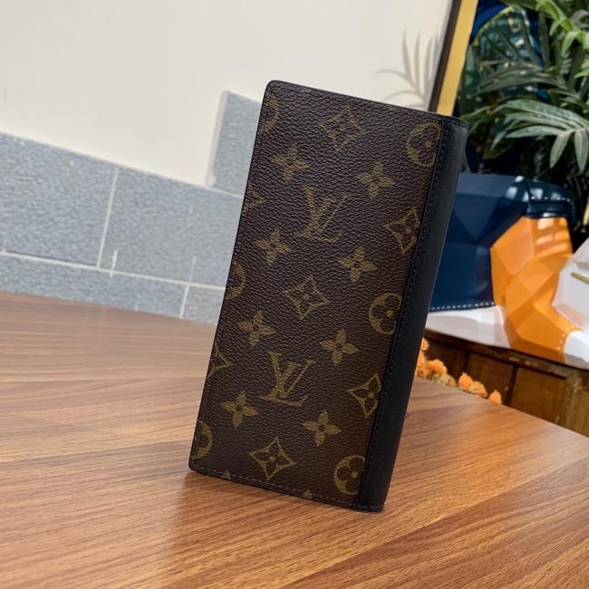 LV M69老花本款Brazza钱夹·Monogram Macassar系列款式