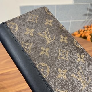 LV M69老花本款Brazza钱夹·Monogram Macassar系列款式