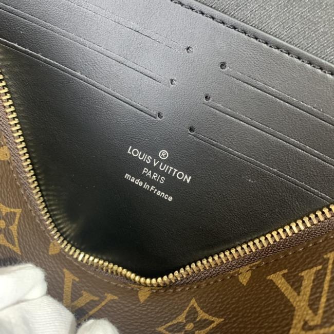 LV M60417 Damier Graphite新款手拿包，时尚潮流必备