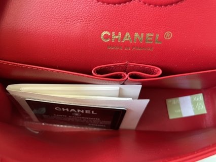 CHANEL CF25cm全钢浅金浅银金属01118春夏新品