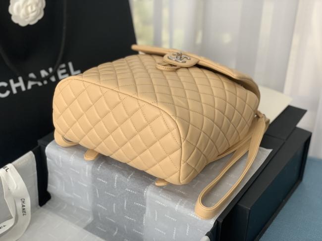 CHANEL 中号91121经典羊皮背包，全羊皮制作，手感柔软