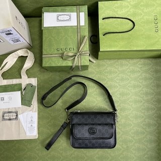 Gucci Meo Vintage 6741 斜挎包，经典复古百搭款式