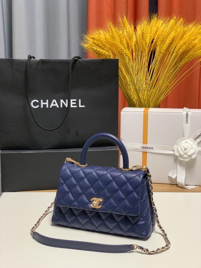 CHANEL 2019最新款92992/92994 28CM/23CM单肩包，可拆卸式肩带蜥蜴纹设计