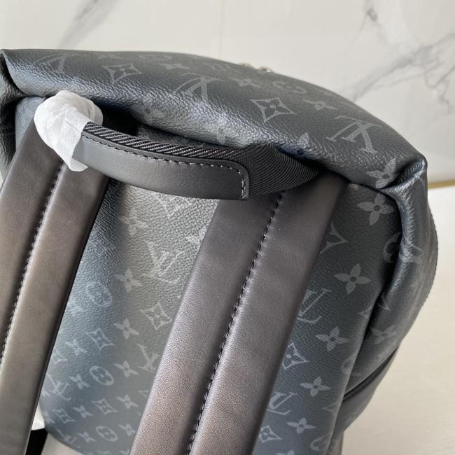 LV M43186 Apollo双肩包 Monogram Eclipse涂层帆布原版复刻