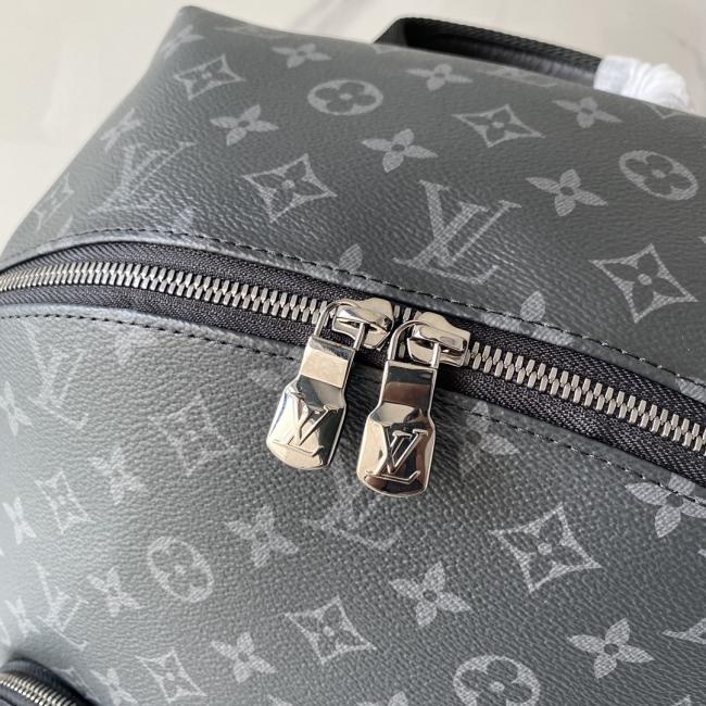 LV M43186 Apollo双肩包 Monogram Eclipse涂层帆布原版复刻