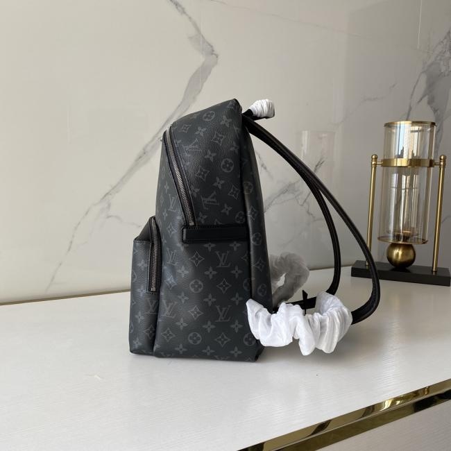 LV M43186 Apollo双肩包 Monogram Eclipse涂层帆布原版复刻