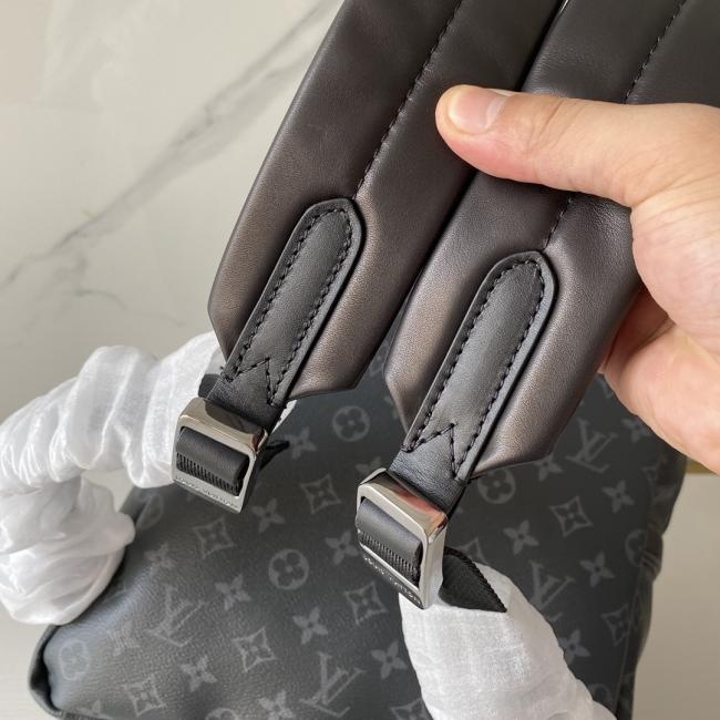 LV M43186 Apollo双肩包 Monogram Eclipse涂层帆布原版复刻