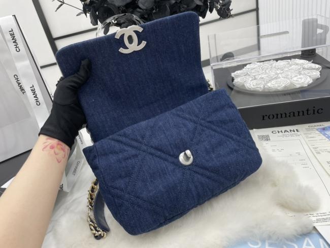 CHANEL AS1160牛仔春夏系列19bag，经典时尚风潮款式