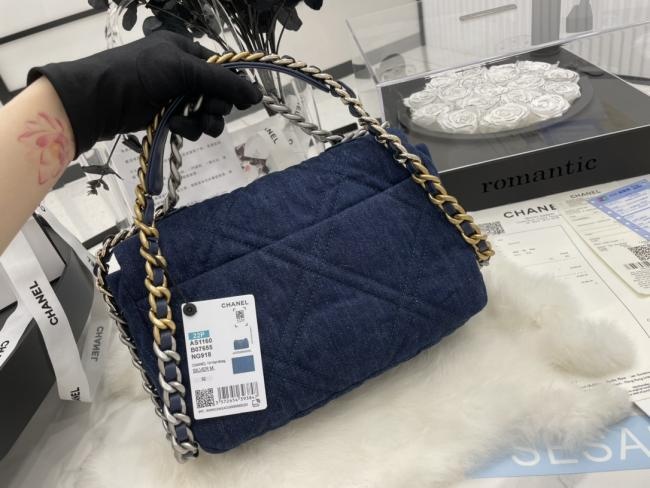 CHANEL AS1160牛仔春夏系列19bag，经典时尚风潮款式