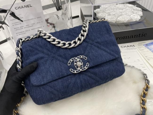 CHANEL AS1160牛仔春夏系列19bag，经典时尚风潮款式