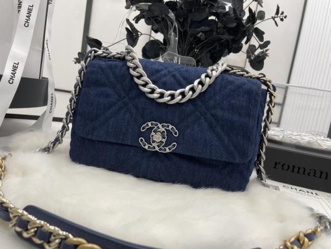 CHANEL AS1160牛仔春夏系列19bag，经典时尚风潮款式