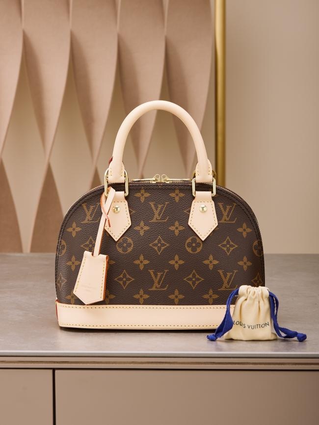 LV Alma BB Monogram 帆布手袋，经典款式，优雅气质