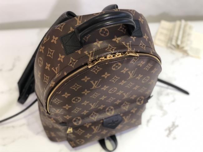 LV MONOGRAM BACKPACK 中号双背包 2017早春系列时尚款式