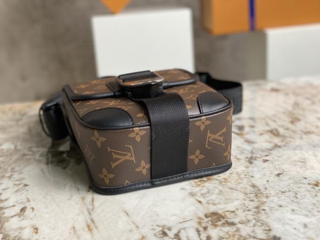 LV M46442 Archy Messenger PM Monogram Macassar 男包