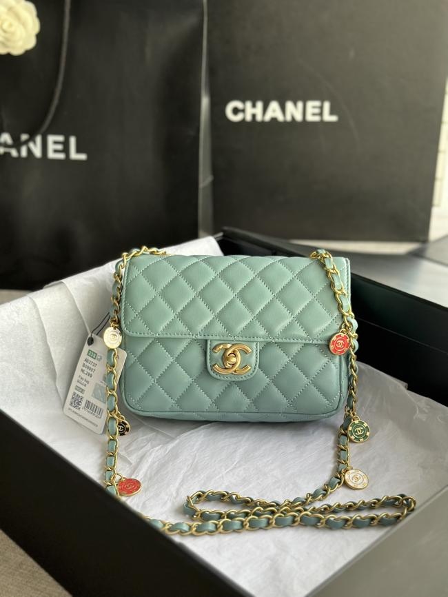 CHANEL 22 K羊皮系列2022/2023新款大号AS3737小号AS3738包