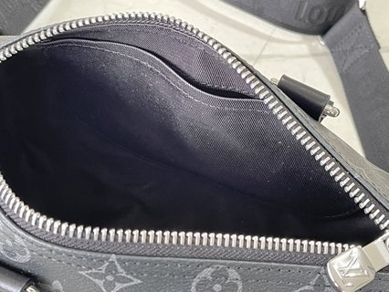 LV M46271 Keepall 25 Monogram Eclipse Rev范思哲e 手袋