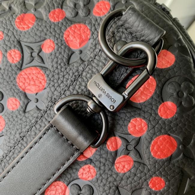 LV x 草间弥生 M21674 波点 Keepall 50 旅行袋