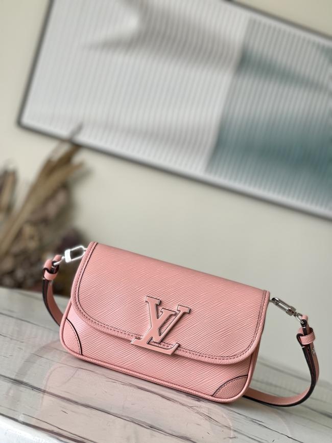 LV M20987 Buci Epi Leather Peach Pink 斜挎包