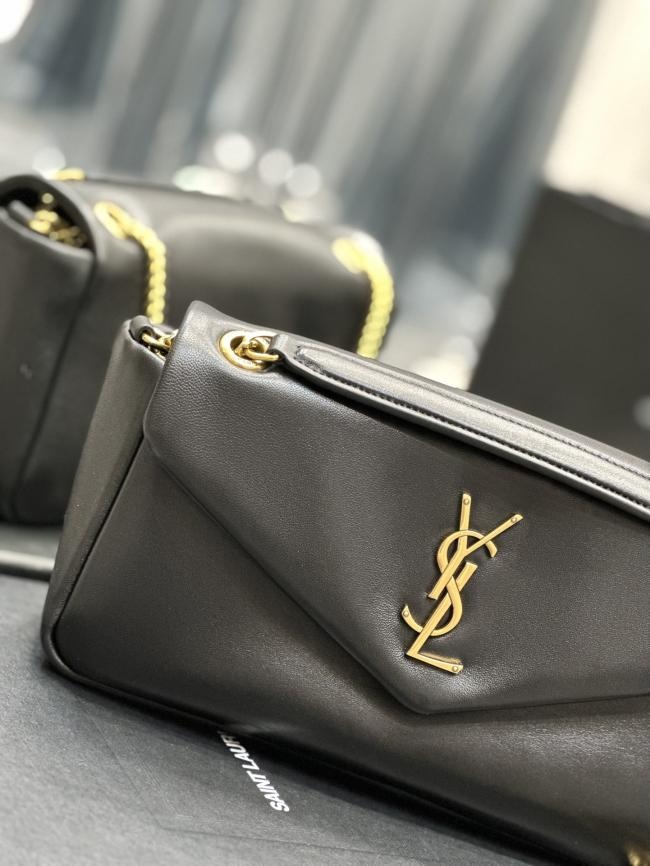 YSL CALYPSO 734153 小羊皮链条包，意大利手工制作