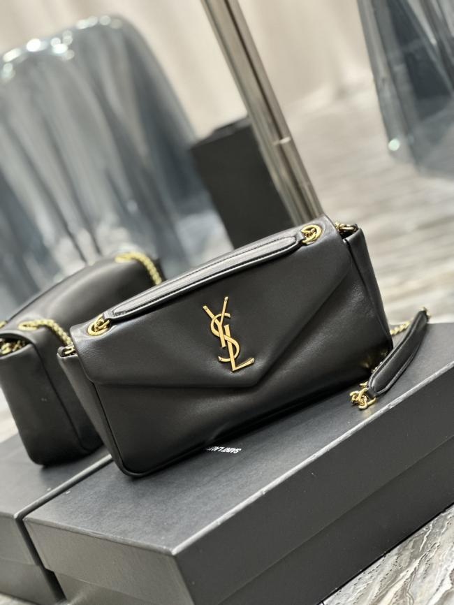 YSL CALYPSO 734153 小羊皮链条包，意大利手工制作